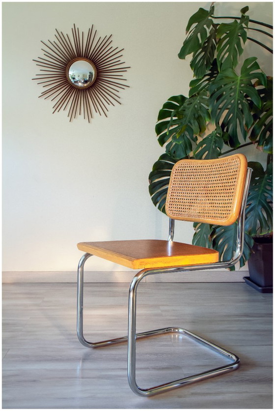 Image 1 of Chaises Cesca Breuer B32, 1980-90
