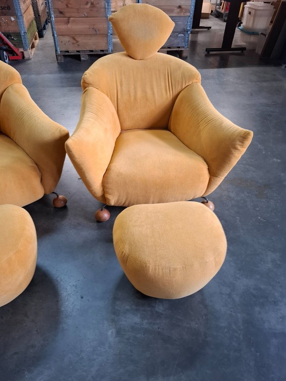 Image 1 of 2x Design armchair Memphis group 1981