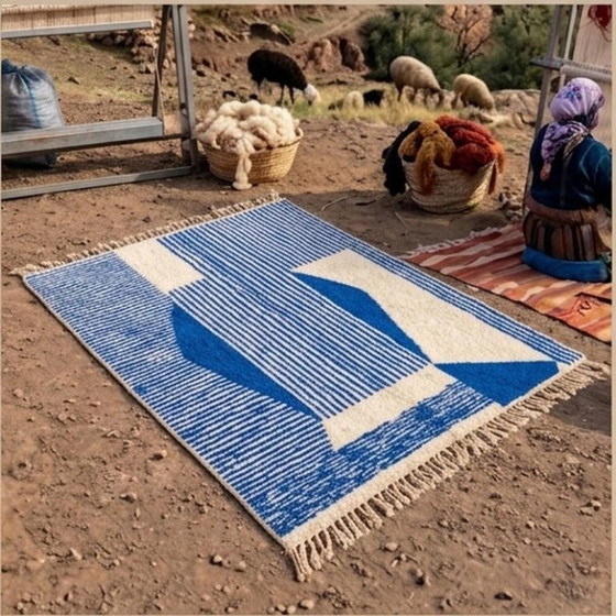 Tapis Berbère Fait Main 250cmx150cm – Vloerkleden en tapijten, Cotton (photo 6 of 8)