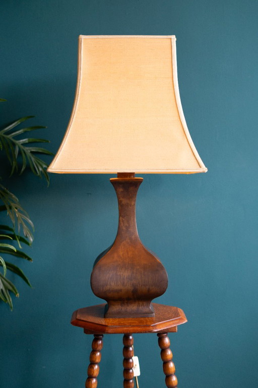 Grande Lampada Vintage Italiana – Ottone/Bronzo – Anni '70 – Stile Il Punto