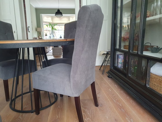 Image 1 of De Tafelaar dinning chairs set