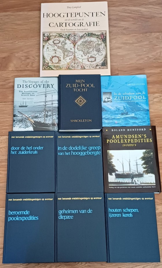 Poolexpedities & Ontdekkingsreizen | Shackleton, Amundsen, Scott & Cartografie | 10 Boeken | 012 (photo 2 of 10)