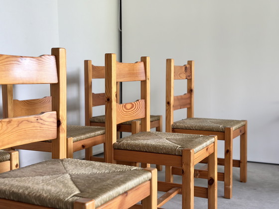 Image 1 of Satz von 6 skandinavischen Esszimmerstühlen