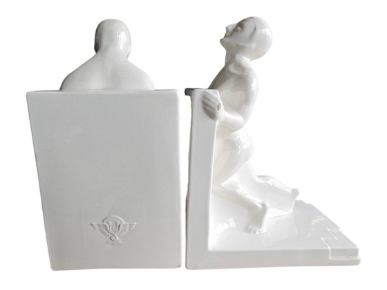 Image 1 of Ceramiche Schoonhoven - Art Déco - Design di Godefridus Boonekamp - Segno cieco - anni '30