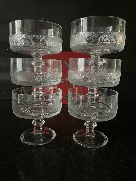 Italiaanse Vintage dessert coupes – vintage love, Glazen & Karaffen, Glas (photo 8 of 11)