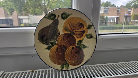 Vintage Mid-Century Spanish Studio Ceramic Wall Plate – Puigdemont (La Bisbal) – Sculpture (photo 2 of 12)