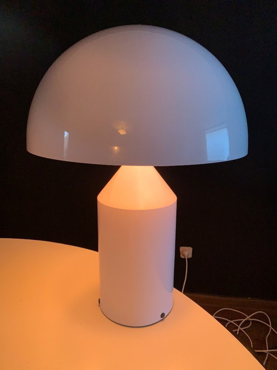 Image 1 of Lampe de table design vintage Atollo H70 Vico Magistretti pour Oluce