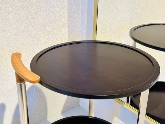 Image 1 of Table d'appoint Giorgetti Chi Wing Lo 60960 EOS à roulettes