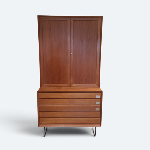 Vintage Highboard/Buffetkast – wandkast, Wood
