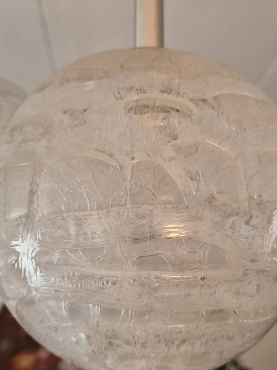 Image 1 of Doria Leuchten cascade hanging lamp. 70s