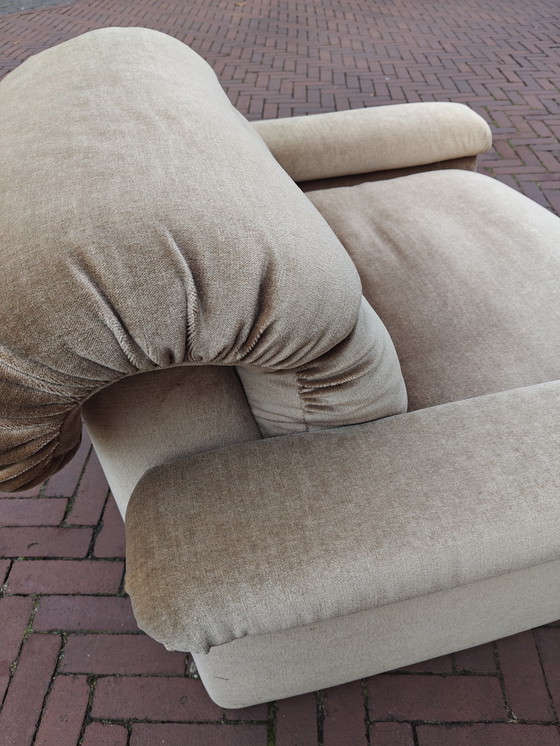 Image 1 of Vintage velvet elementenbank