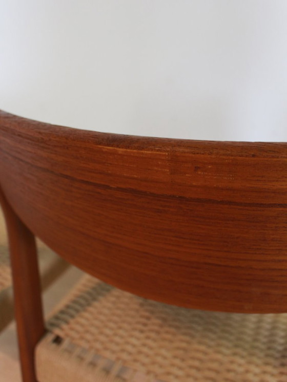 Image 1 of 4 sedie da pranzo Fristho in corda di carta