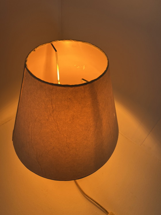 Image 1 of Teak & Paper Table Lamp '60