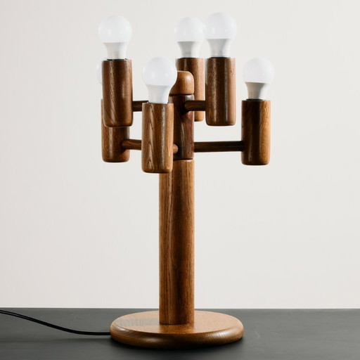 MK9815 Oak table lamp by Temde Leuchten