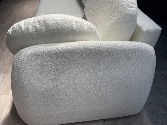 Image 1 of Desgin sofa bouclé NIEUW met slaapfunctie en opbergruimte