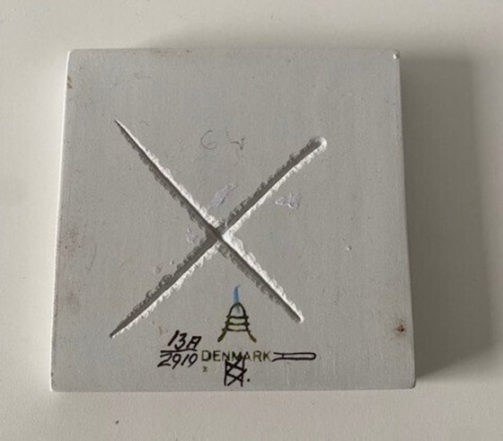 Image 1 of Royal Copenhagen 1960 Nils Thorsson 2 carreaux Tenera