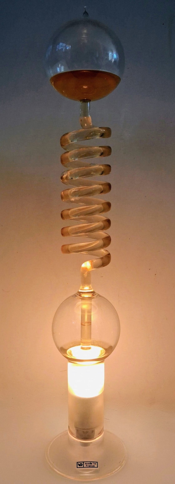 Zeer Zeldzame XXL Space Age Lampe à Ébullition (Kooklamp) – VO Frankrijk, 1960-1970 Stijl Vaudan – Tafellampen (photo 7 of 9)