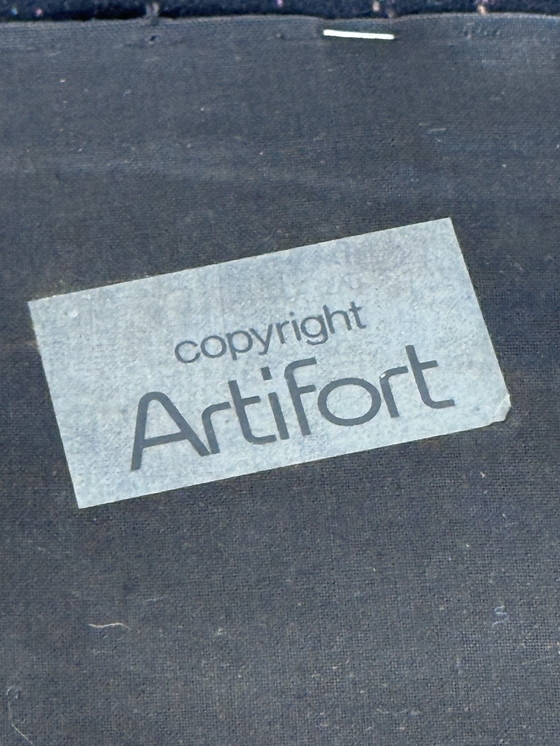 Image 1 of 2 x Chaises Vintage par Artifort par Geoffrey Harcourt