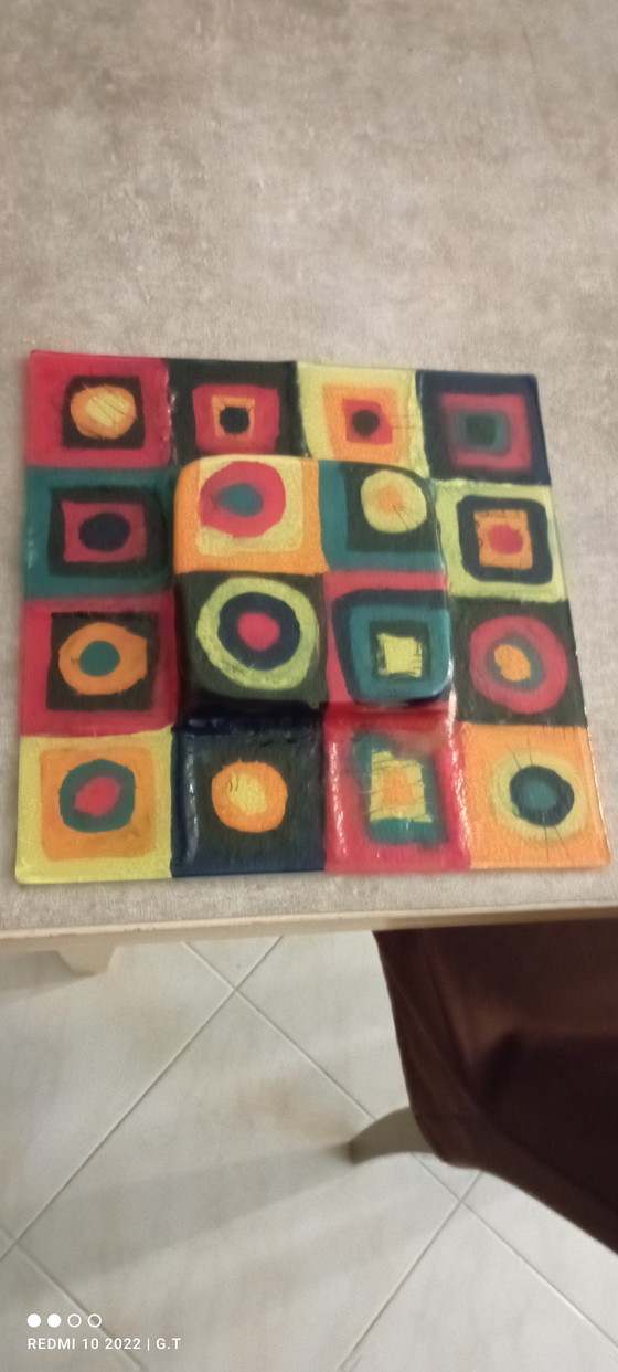 Image 1 of Bolsillo vacío de Murano firmado, 30x30 cm