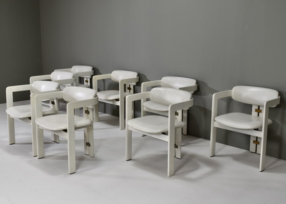 Image 1 of 8x poltrone Pamplona di Augusto Savini per POZZI, Italia 1965