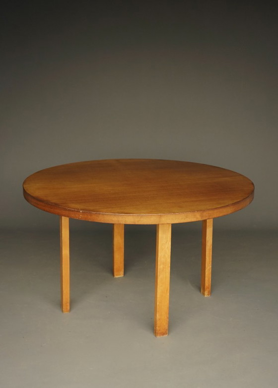Image 1 of  L-leg Dining Table Model 91 by Alvar Aalto for Artek Finland, 1940s