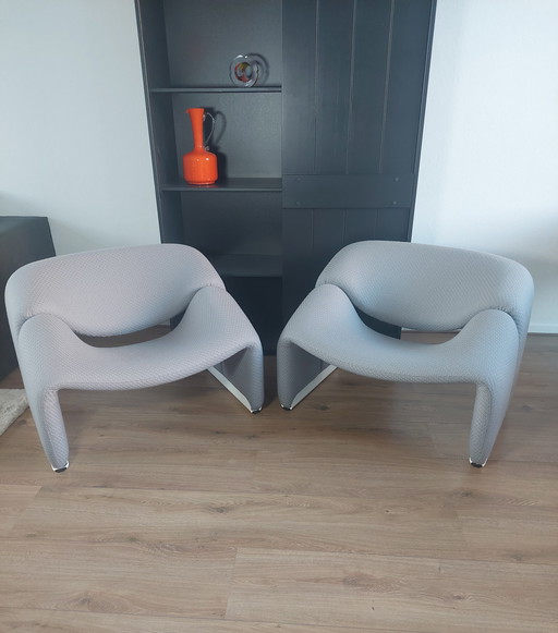 2 x Artifort Groovy F598 Armchairs