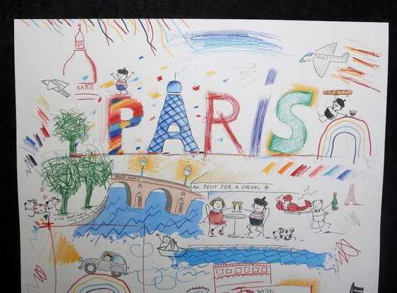 Image 1 of Schlote, Wilhelm - Parigi - Disegno originale - firmato UNIKAT