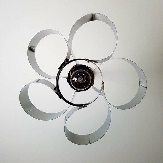 Suspension spirale chromée space age 1970 – Metal, Chrome (photo 6 of 7)