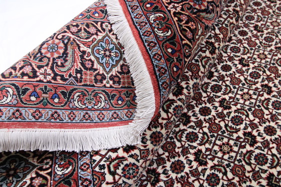 Image 1 of Original Handgeknüpfter Perserteppich Bidjar Takab Sehr Fein Geknüpft 301 X 204 Cm Top Zustand