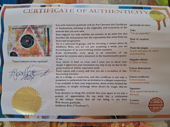 Image 1 of YOUTHONE - Originalidad barata - Toile d'artiste