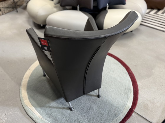 Image 1 of Afficher le modèle Montis Windy Armchair Brown Highland Leather