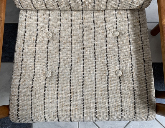 Image 1 of Hochlehniger Relaxsessel mit Hocker 1960er Jahre von Tarm Stole Dänemark