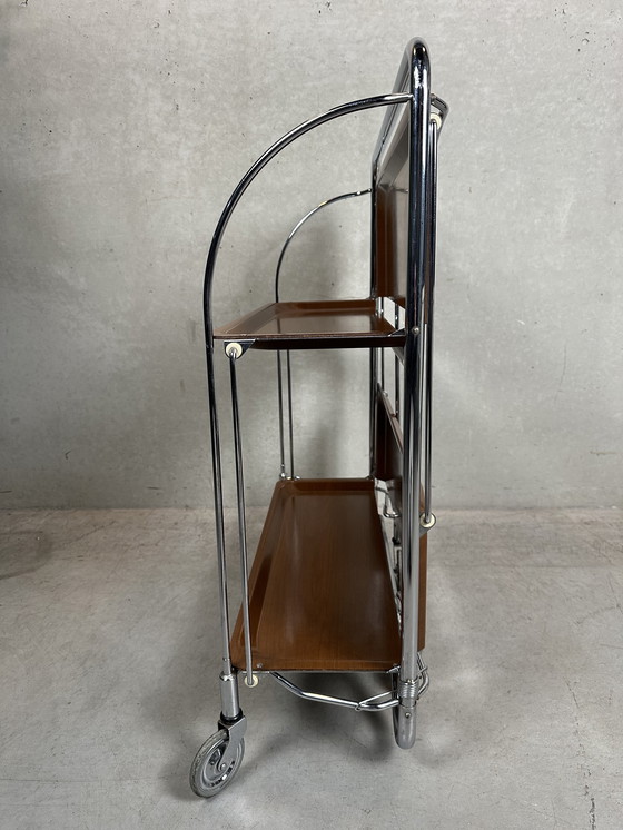 Image 1 of Vintage folding serving table - Gerlinol