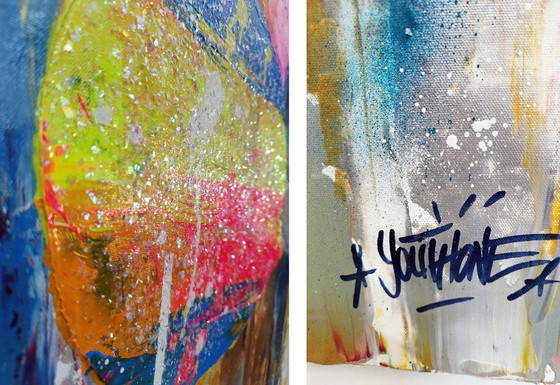 Image 1 of JUVENTUD - Confianza - Lienzo del artista