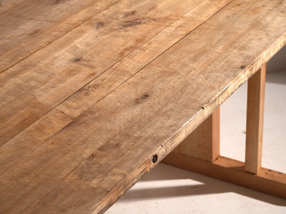 Antique Pine Refectory Dining Table, Central Europe, circa 1900, Rustic (photo 7 of 11)