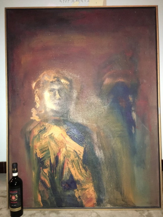 Image 1 of LUIS FILCER (1927-2018) Masterpiece Oil Painting Canvas Fine Art Museum Quality