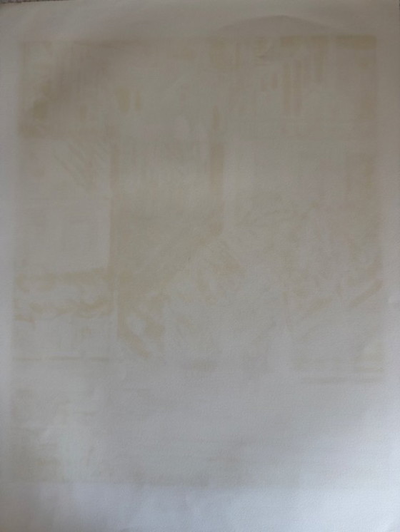 Image 1 of Paul Ambille – Farblithografie „Das Heilige Herz“