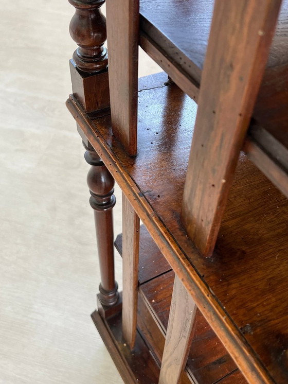 Image 1 of Houten étagère, 19e eeuw