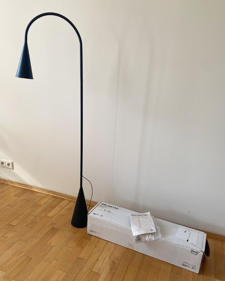 Adjustable reading floor lamp | Tom Dixon for IKEA 