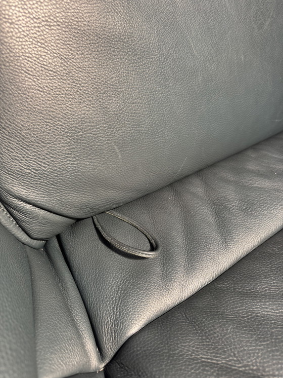 Image 1 of De Sede DS 450 Leather Two-Seater Functional Sofa Designer Leather Couch