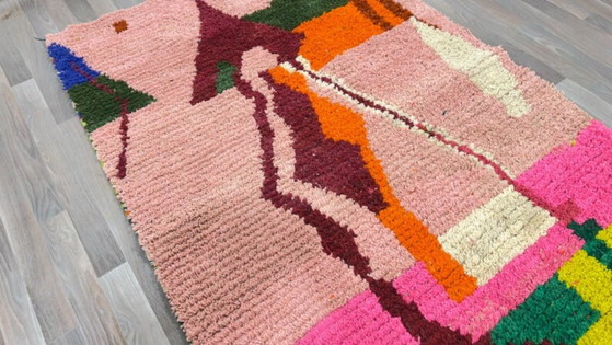 Autentico tappeto berbero marocchino tessuto a mano, 250 cm x 150 cm – Tappeti, Cotton (photo 4 of 6)