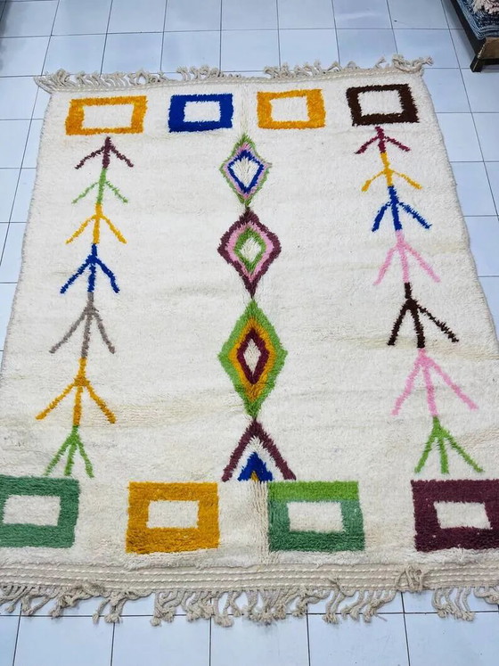 Handgefertigter marokkanischer Teppich 200cm x 300cm – Teppiche & Läufer, Wool, Modern (photo 3 of 9)