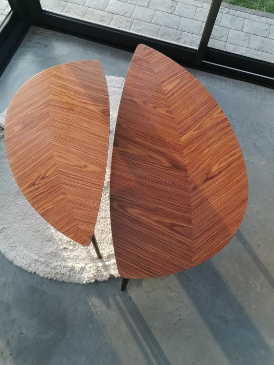 Set van twee vintage Salontafels model Lovbacken – ikea, Hout, Metaal (photo 3 of 5)