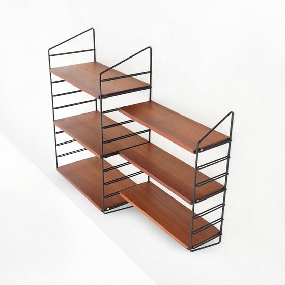 Image 1 of Wandboekenkast, jaren 60