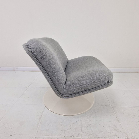 Image 1 of Pair of Artifort Model 508 Swivel Lounge Chairs by Geoffrey Harcourt, 1980s
