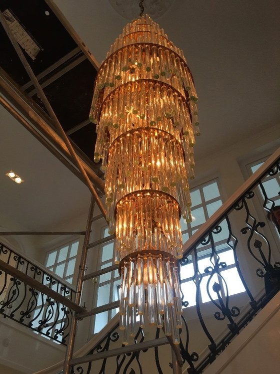 Image 1 of Palwa enorme lampadario unico anni '70