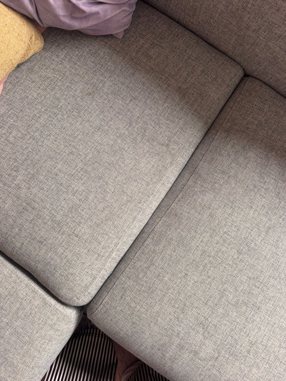 Image 1 of Bolia hoekbank 'Hannah' lichtgrijze stof 