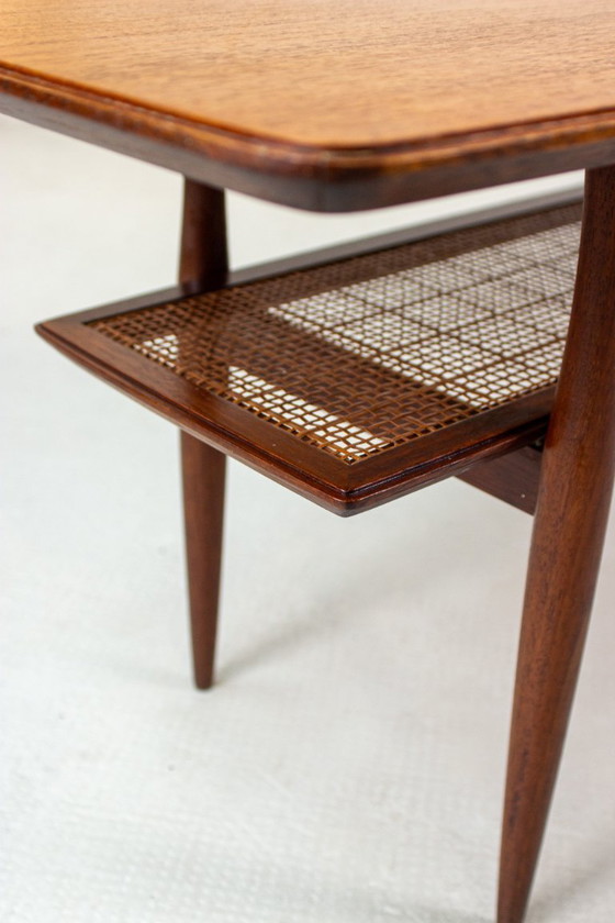 Image 1 of Vintage teak coffee table Danish Mid Century 60s