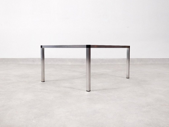 Image 1 of Tables d'appoint vintage - aluminium et verre