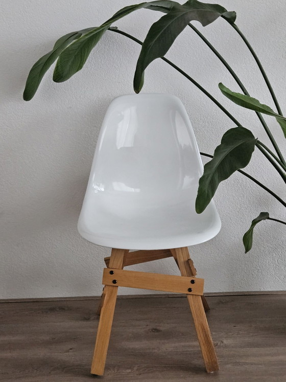 Kubikoff Icon Chair style – Sander Mulder Icon Base – white design chair – Dining chairs, Metal, Plastic (photo 7 of 15)